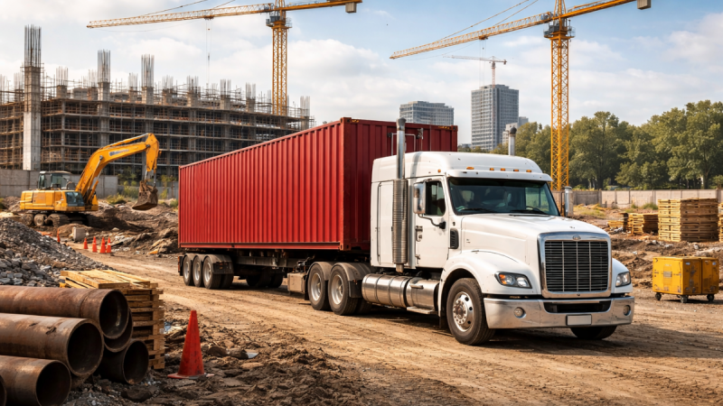 Job Site Storage Containers New Jersey for Construction Projects & Contractors