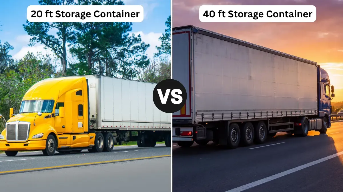 20ft vs. 40ft Storage Containers: Which Size Do You Need?