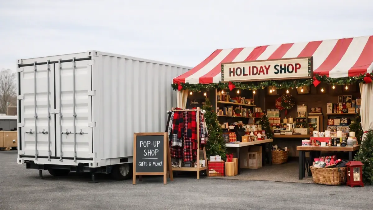 Storage Containers for Retail Pop-Ups and Seasonal Storefronts